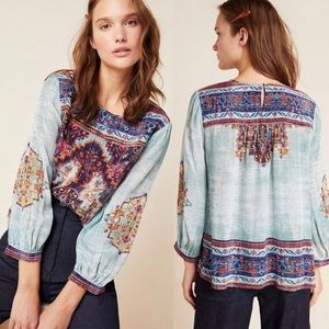 ✨HP✨ Anthro Prudence Blouse by Vineet Bahl S